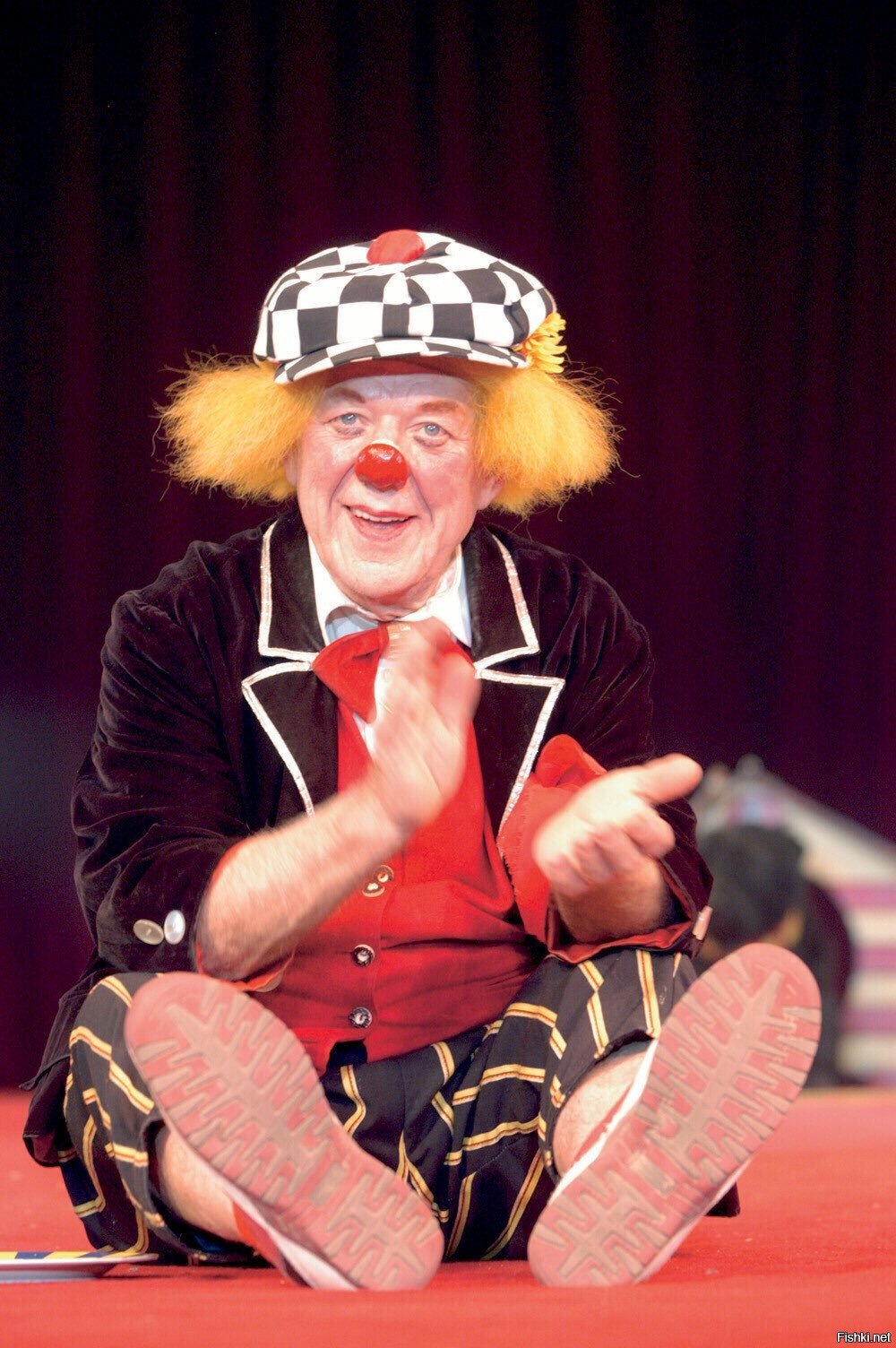 Клоун в цирке