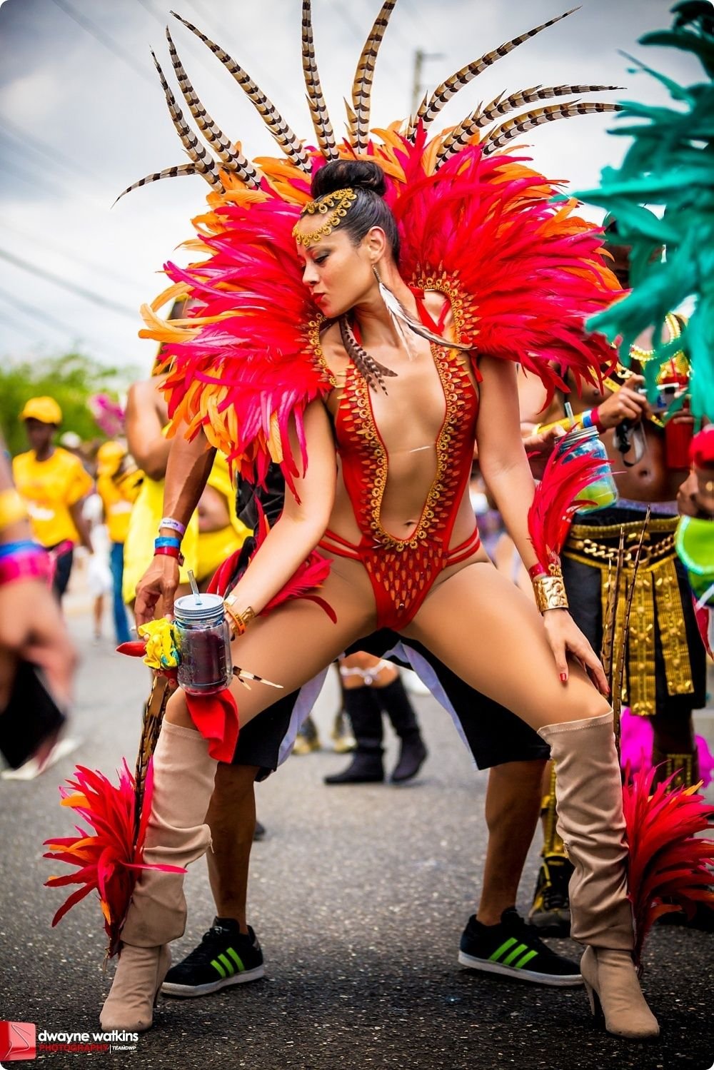 Самба карнавал в Бразилии