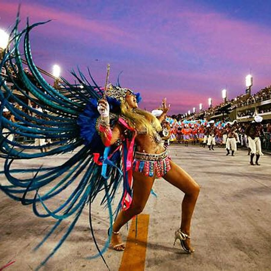 Карнавал в Рио де Жанейро 1980