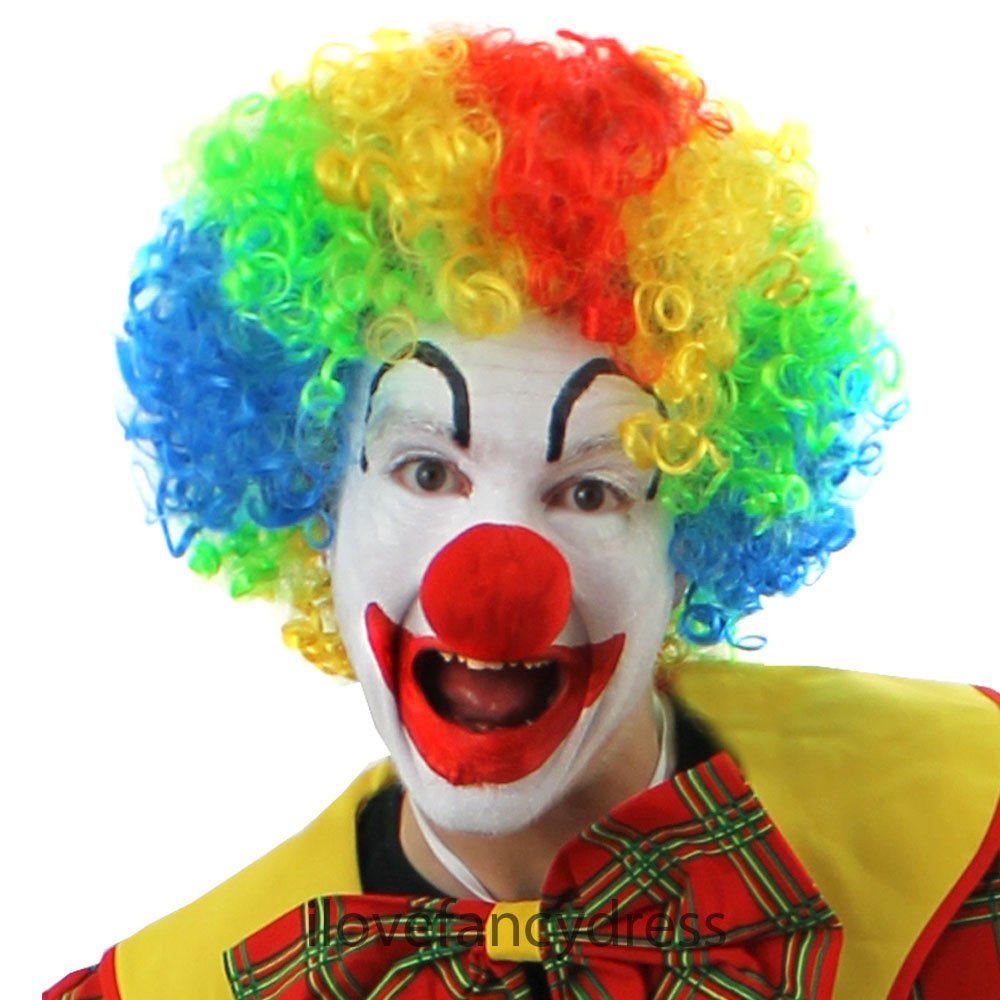 Клоунская прическа