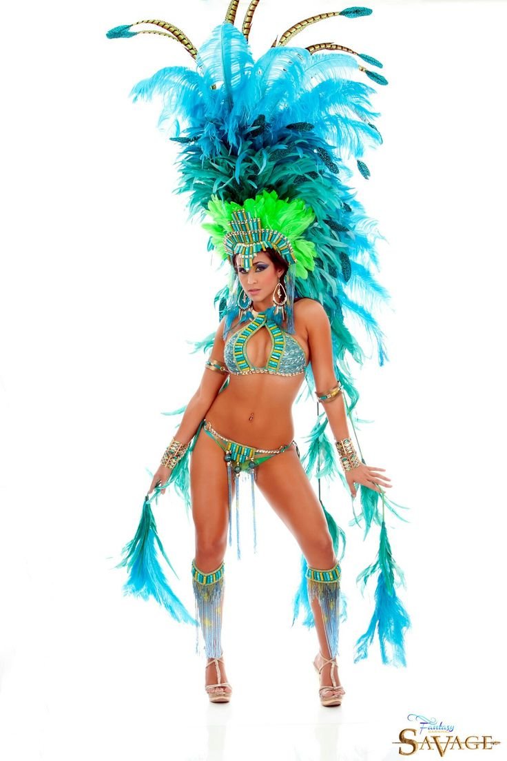 Костюмы бразильская карнавальная Самба 2017