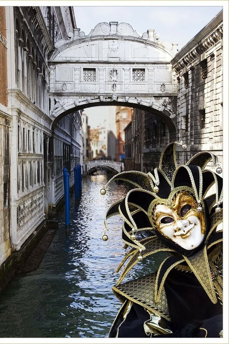 Венецианская маска арт