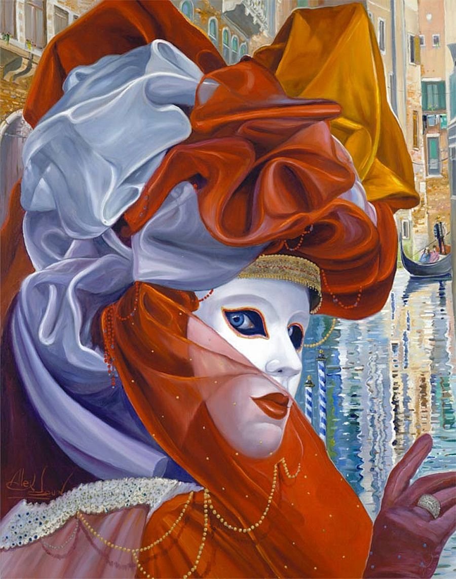 Художник Нестеренко "Венецианский фестиваль"