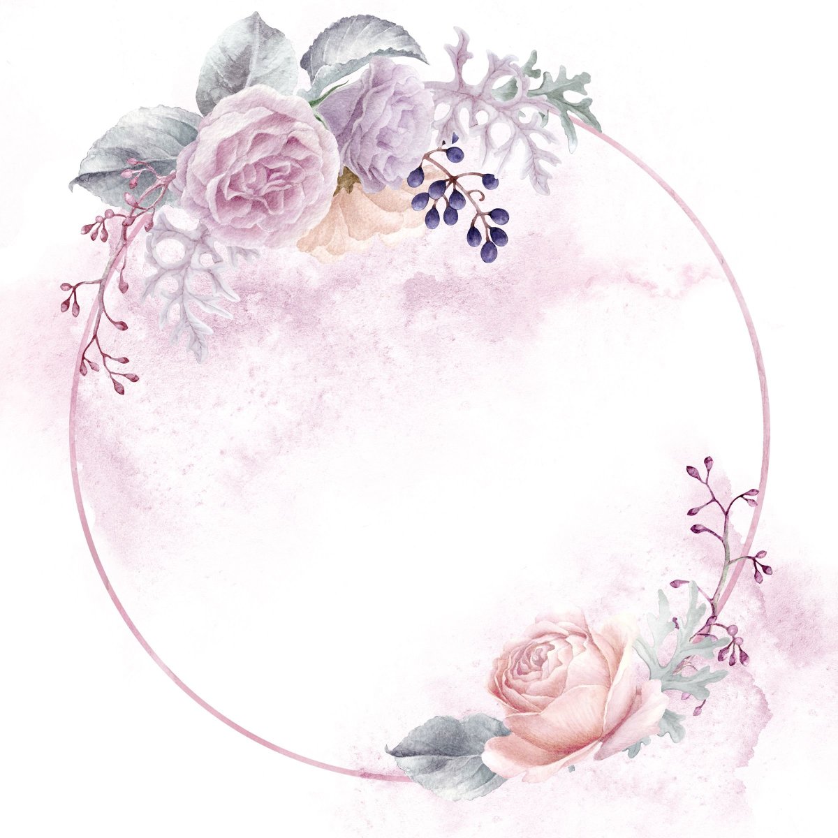 Красивый акварельный фон