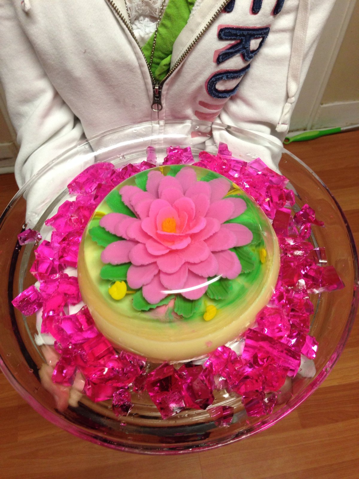 Изысканный торт на 8 марта