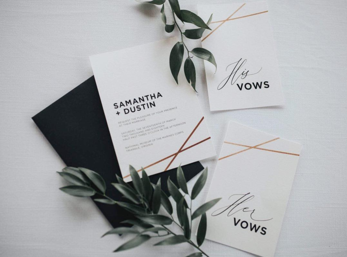 Стильные пригласительные