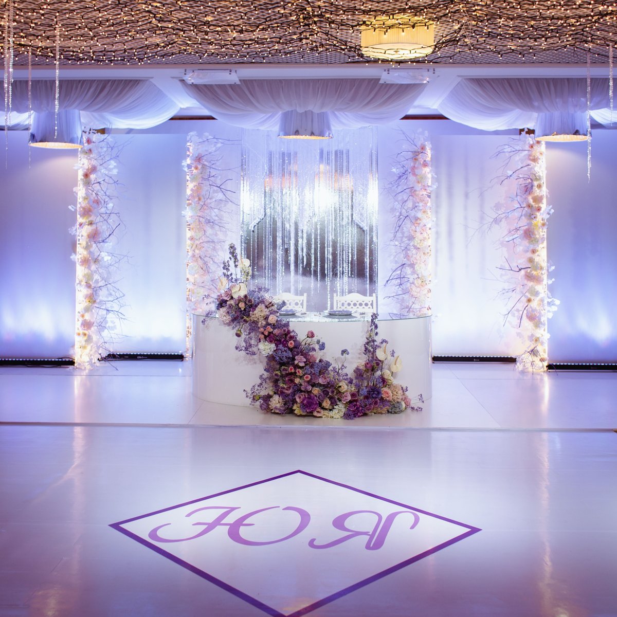 Современный декор свадьбы