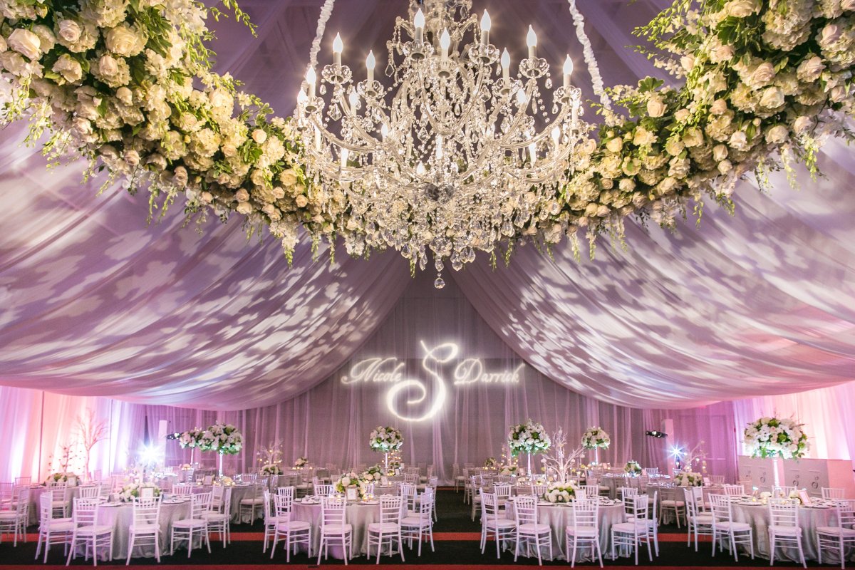 Шикарный декор свадьбы