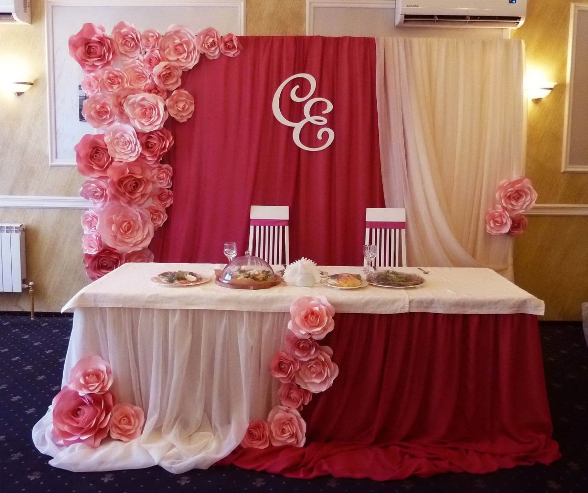 Украшение зала