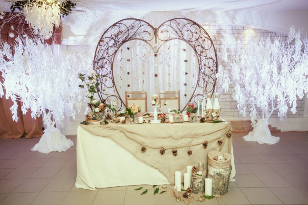 Свадебные декорации