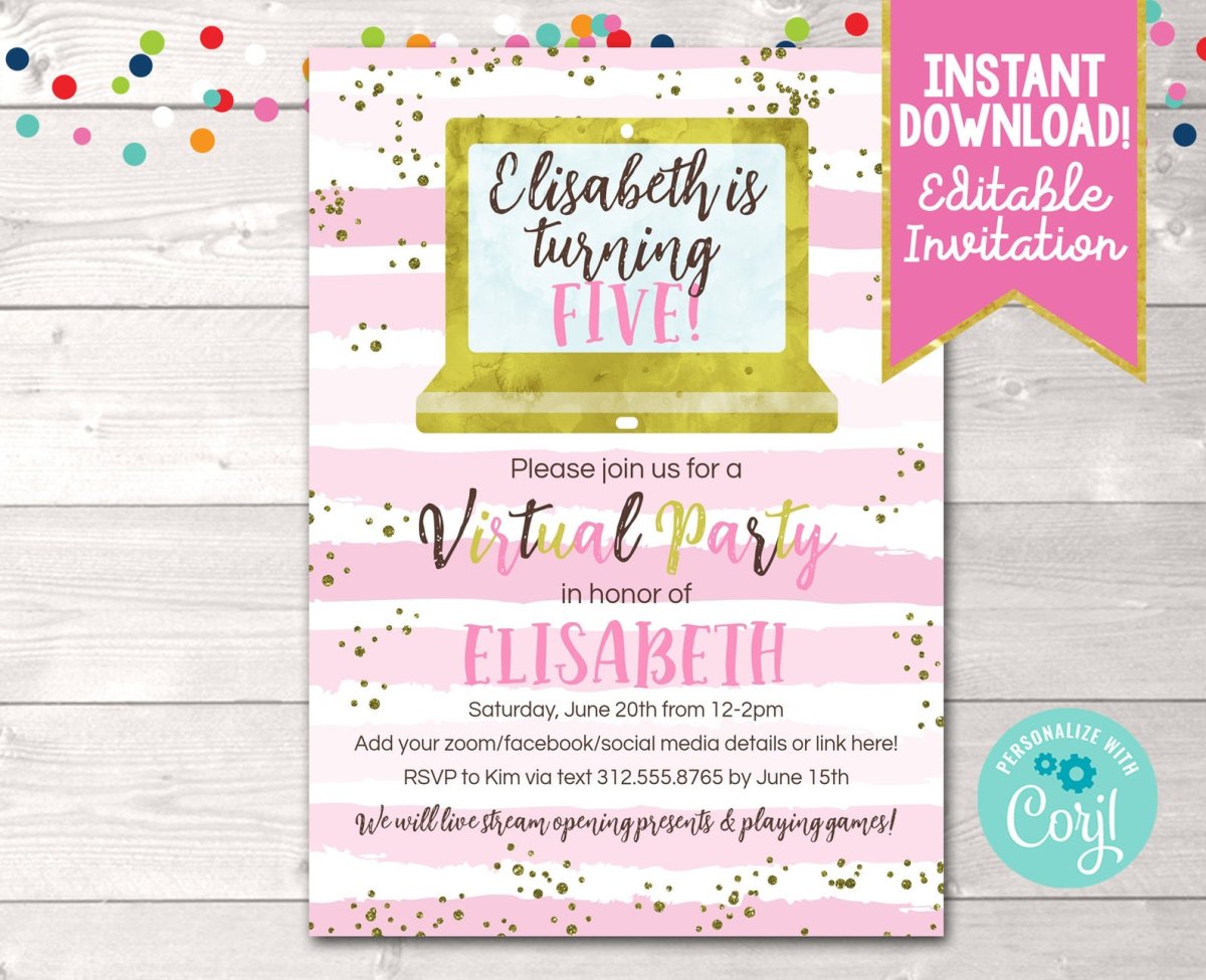 Пригласительные на вечеринку