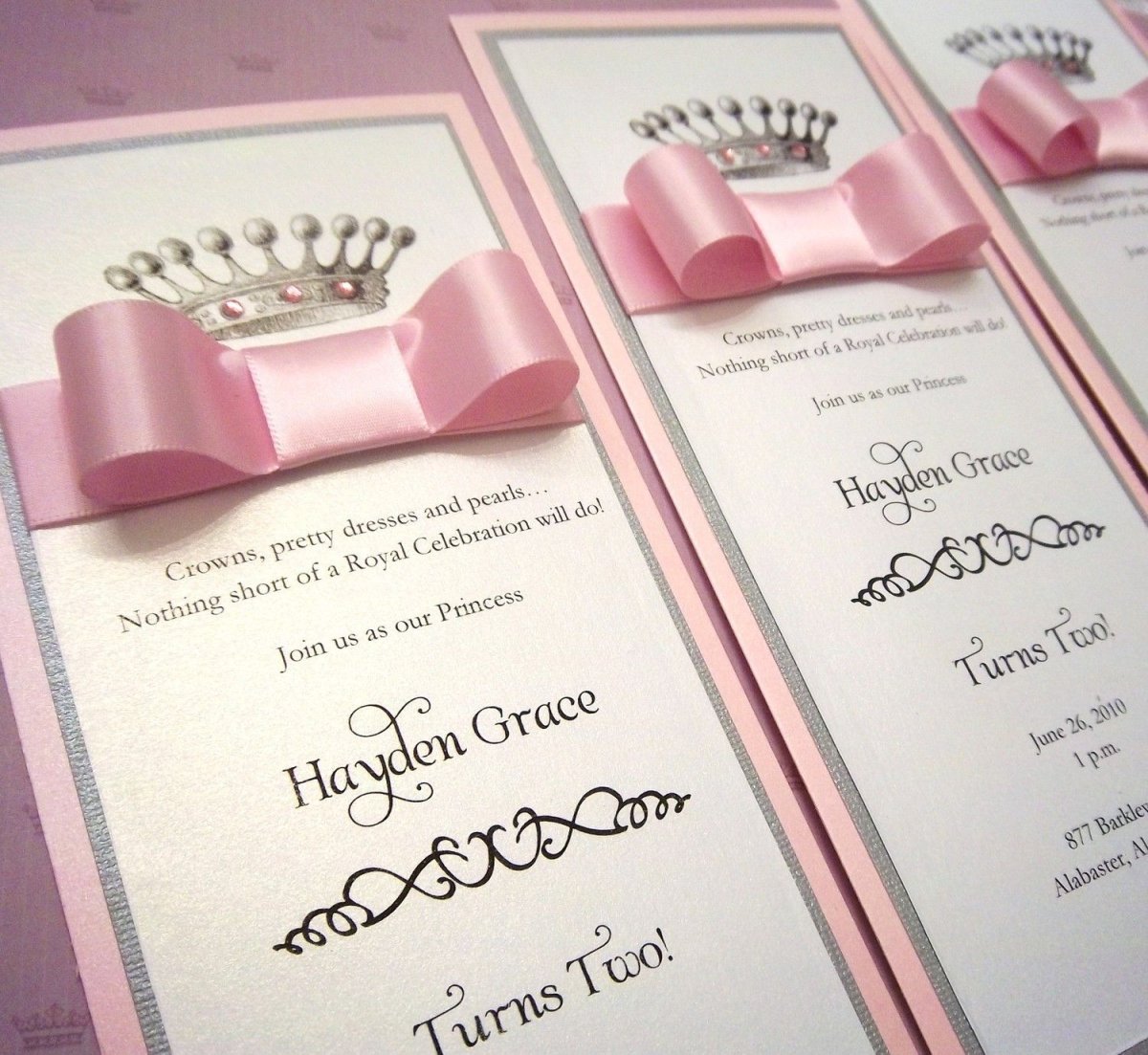 Приглашение на день рождения