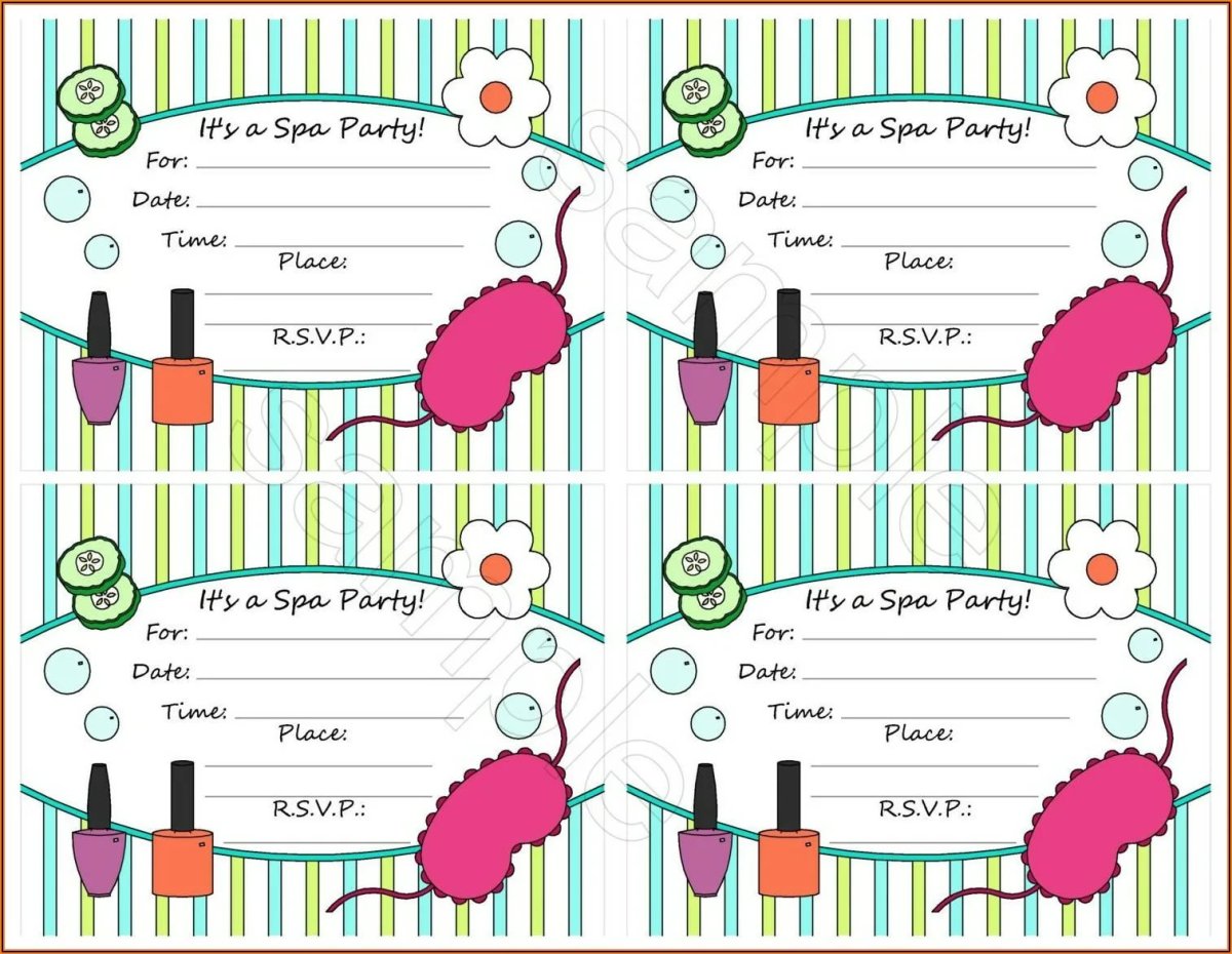 Приглашение на день рождения девочки Единорожка