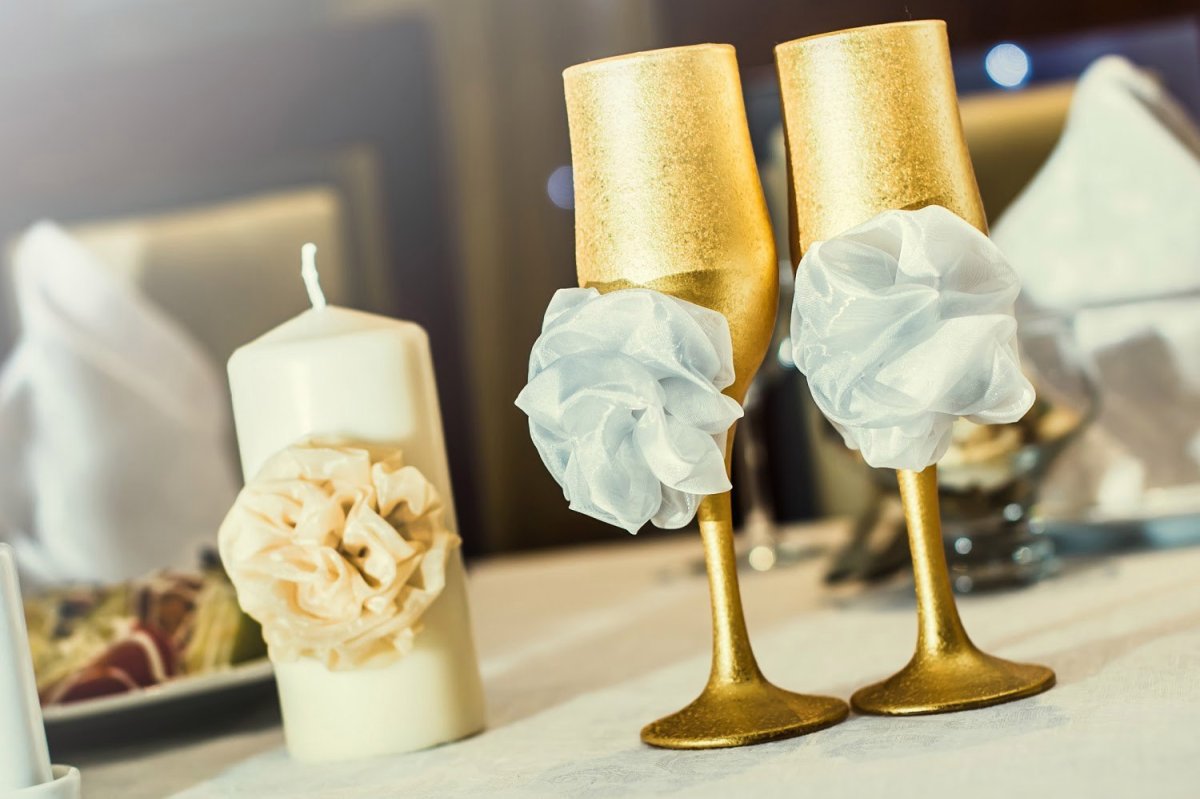 Свадебные аксессуары в цвете айвори