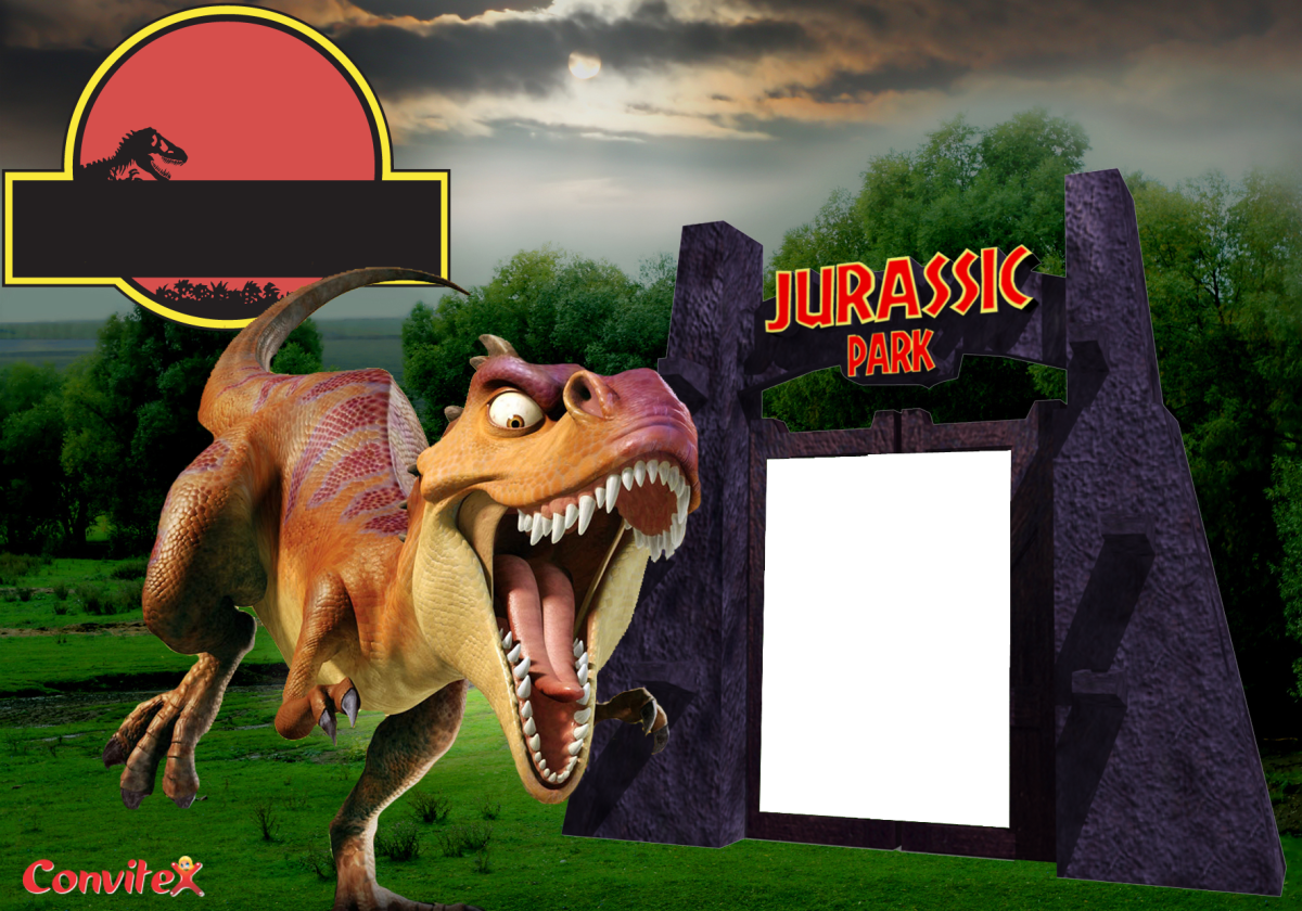 Приглашение на день рождения парк Юрского периода