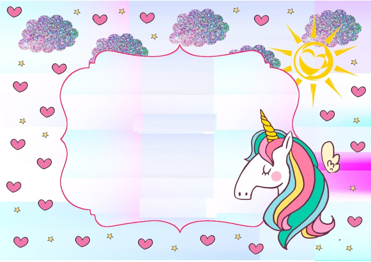 Рамка Единорог