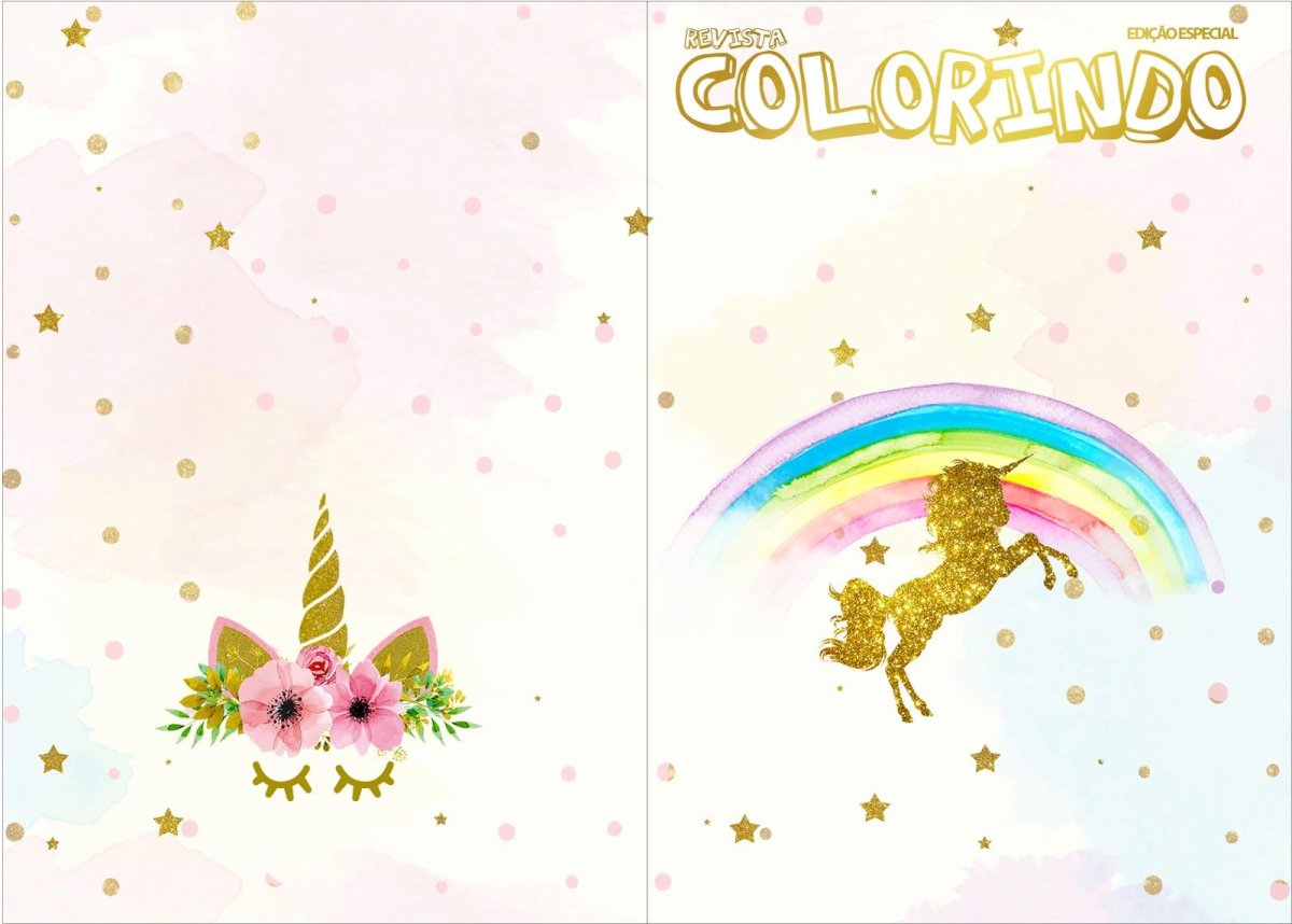 Единорог Party пригласительный