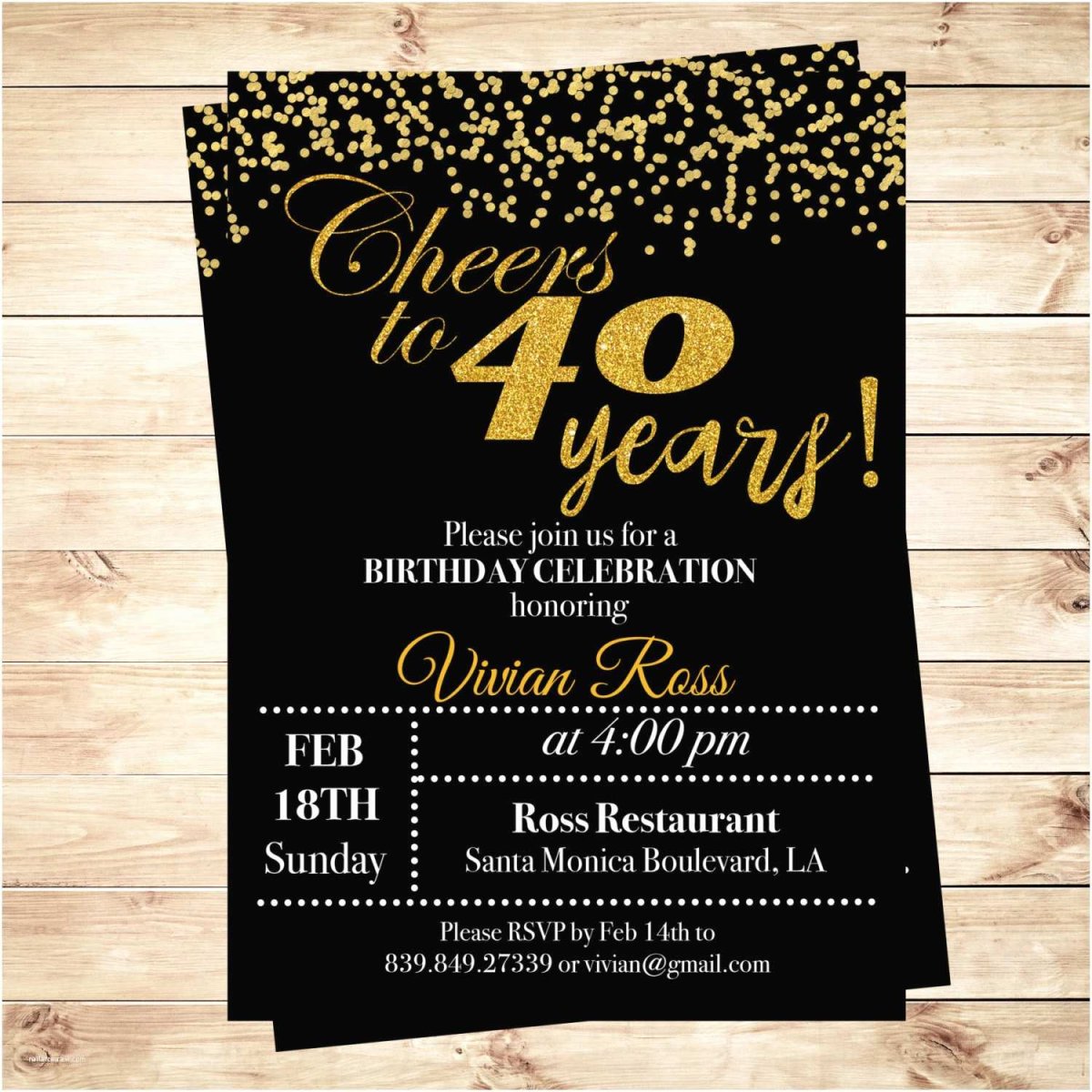 Черные пригласительные на свадьбу