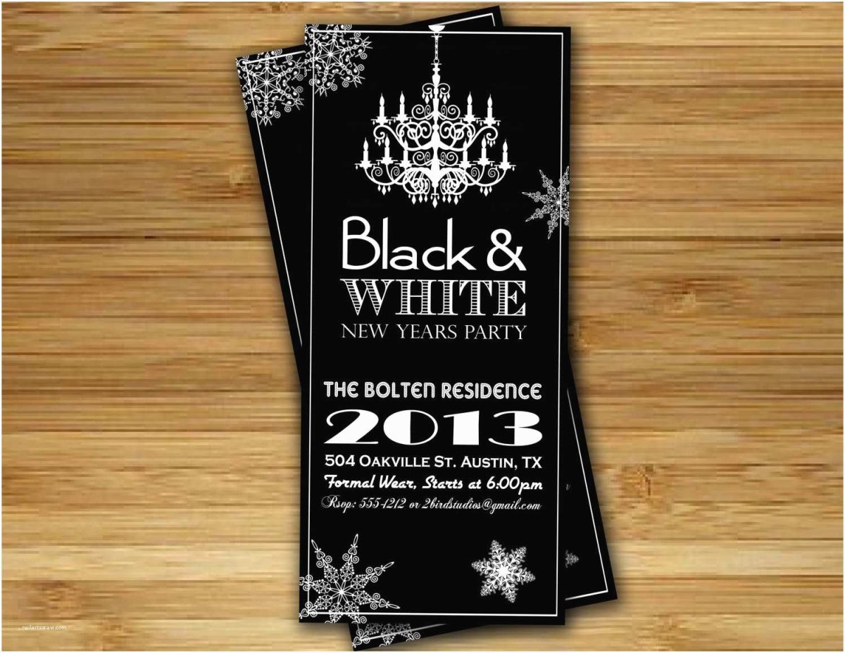 Черно белая вечеринка пригласительные