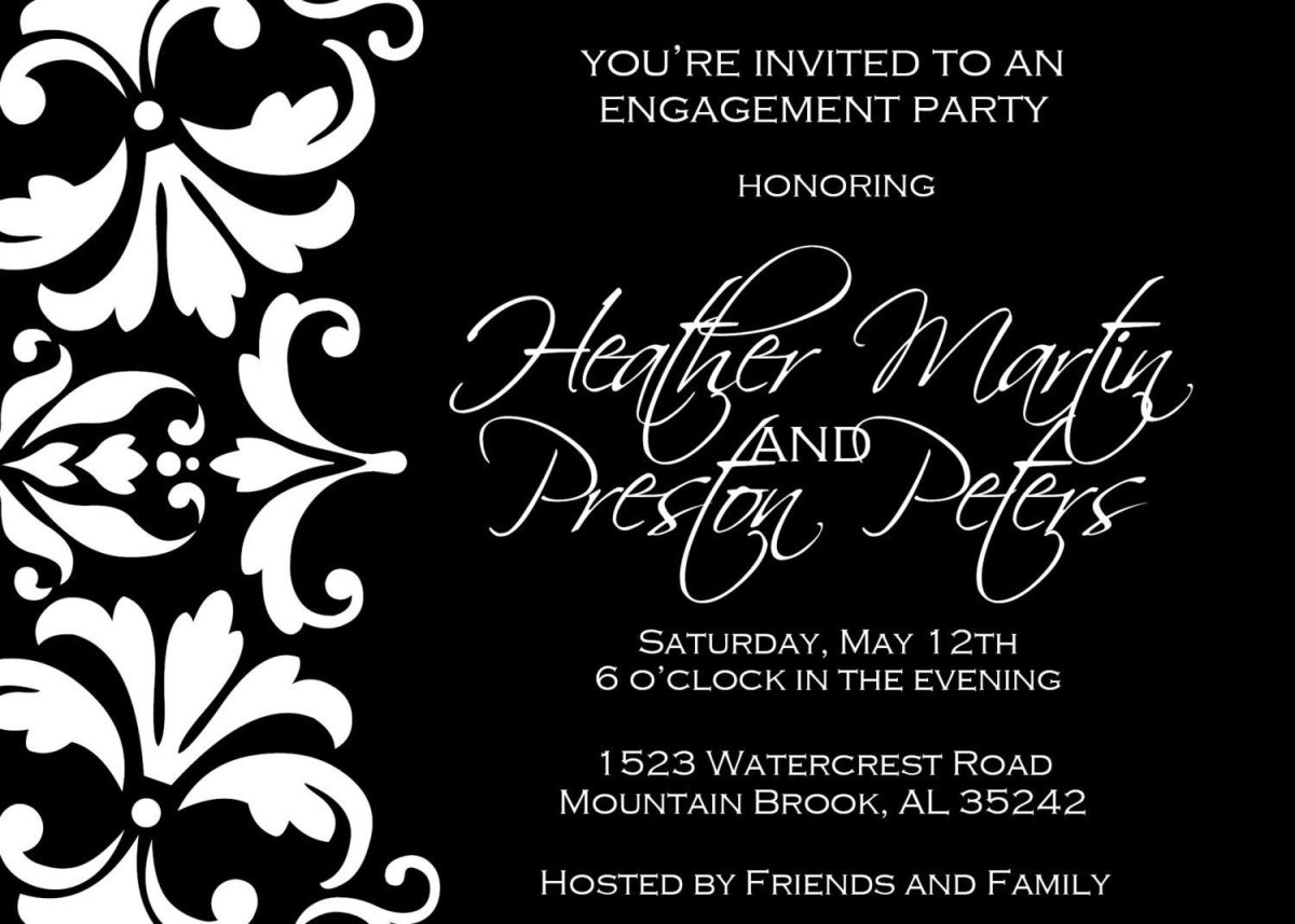 Вечеринка в белом пригласительное