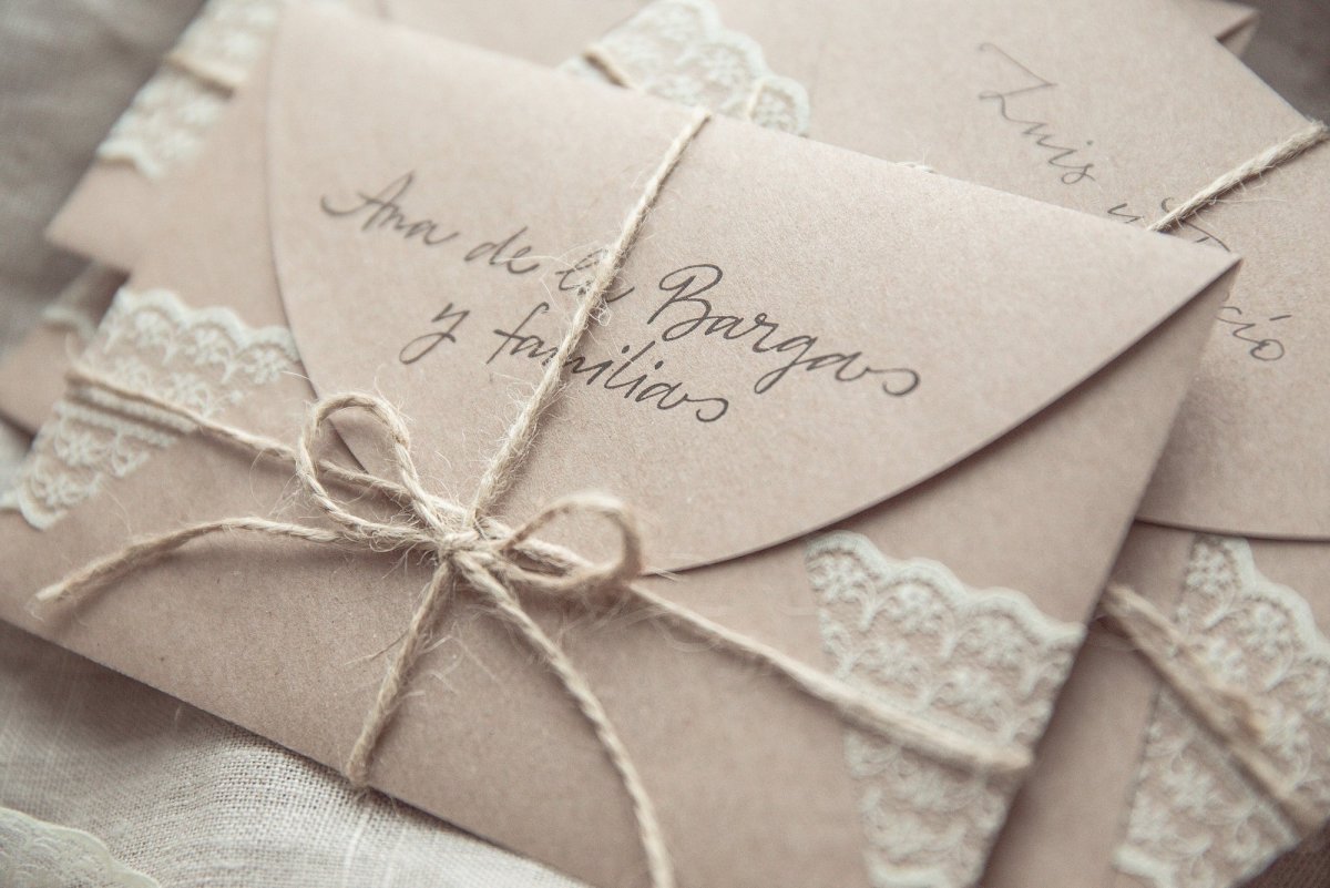 Конверт для приглашения на свадьбу