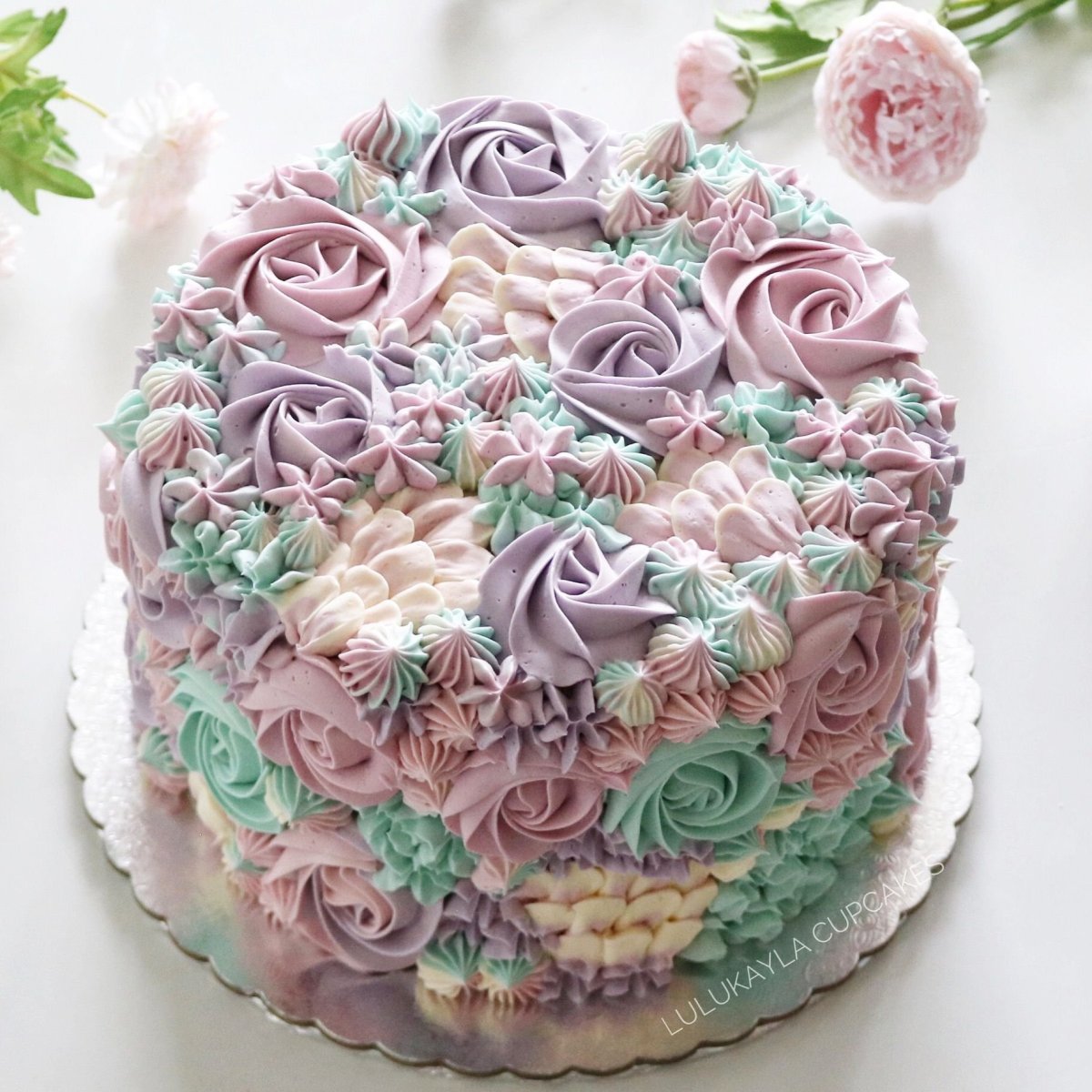 Украшения из крема для торта