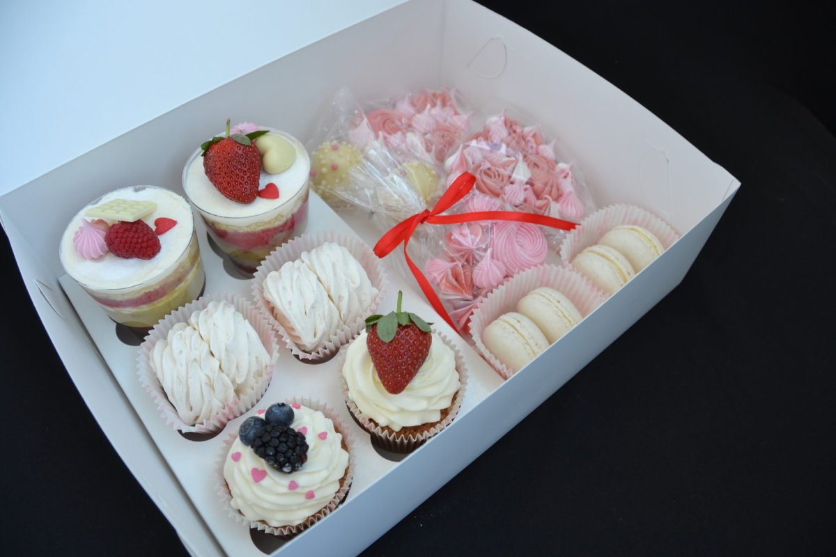 Капкейки на 14 февраля