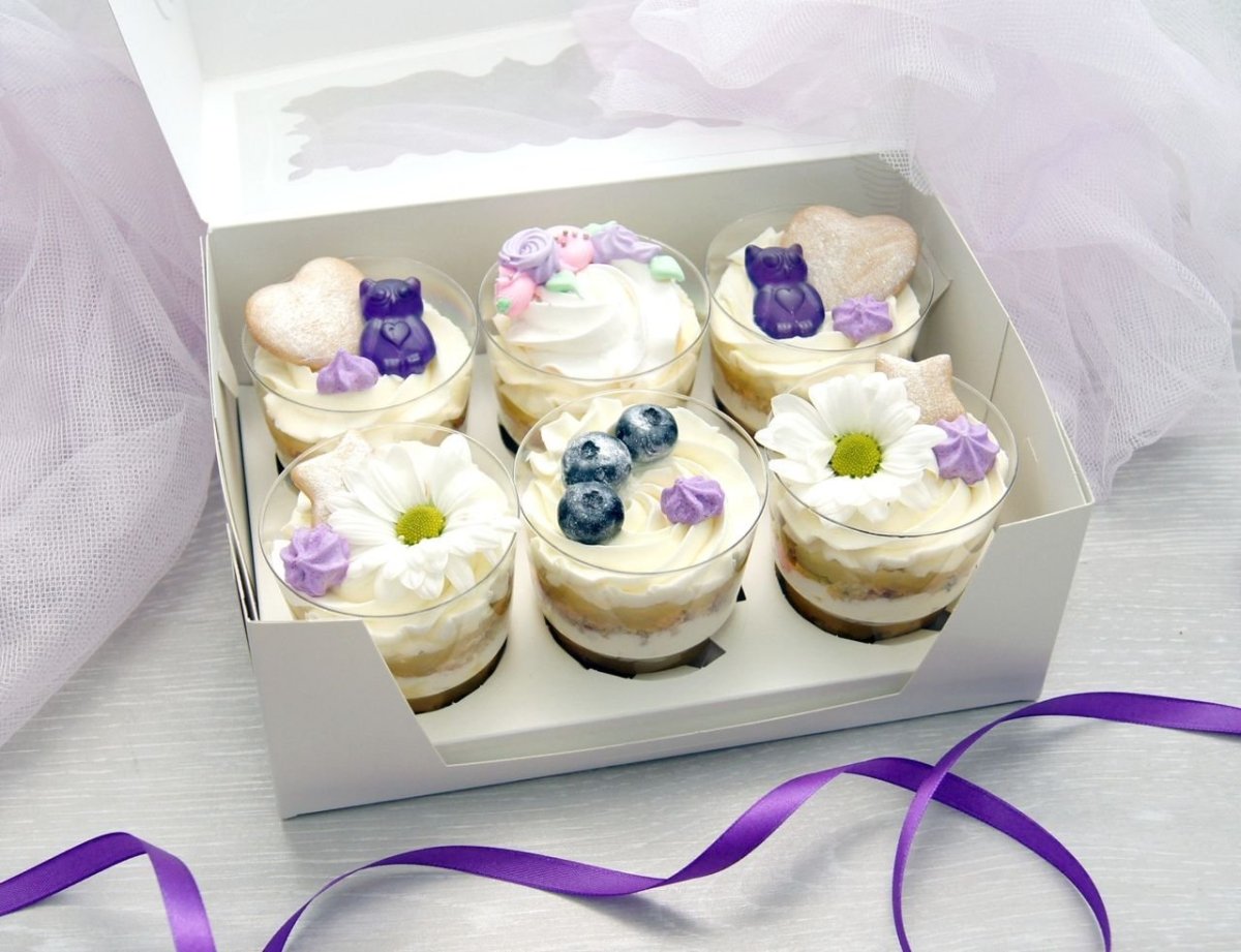 Торты капкейки трайфлы