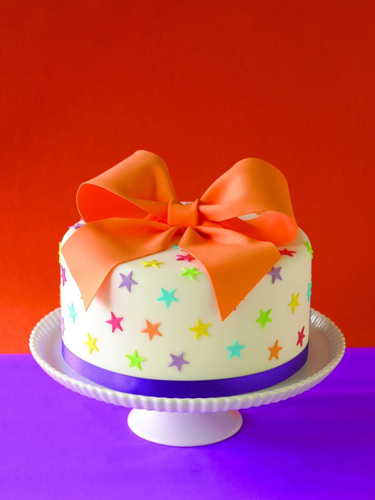 Торт с бантиком для девочки