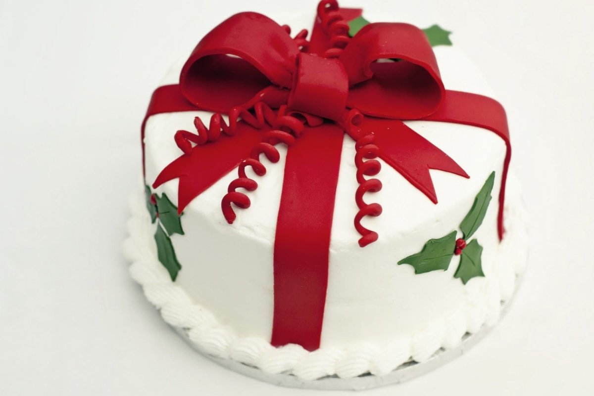 Новогодний торт