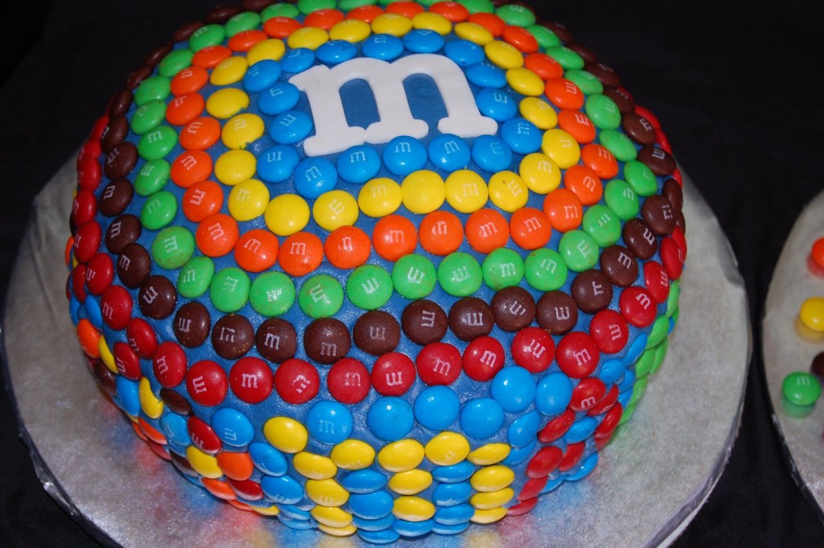 Торт m&m