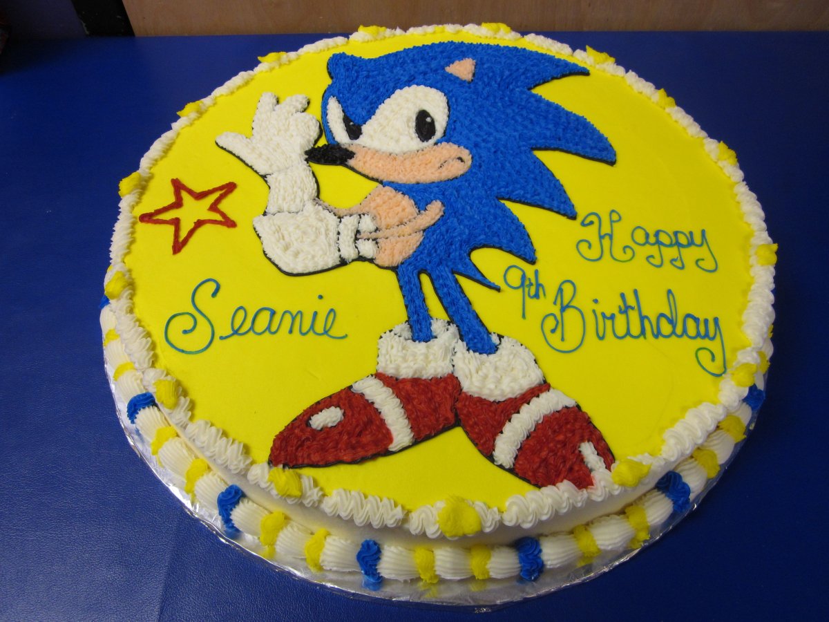 Торт Соник бум