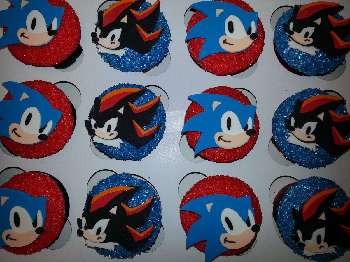 Капкейки Соник