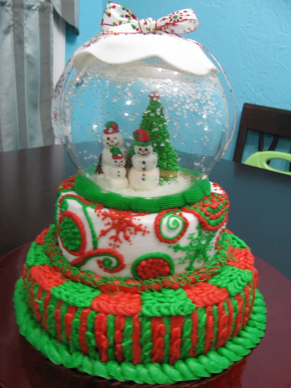 Новогодний торт