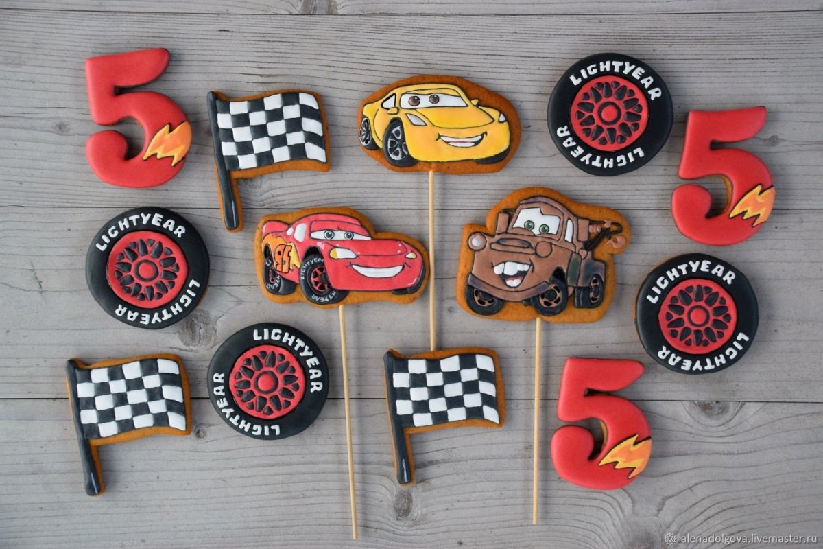 Пряники Тачки