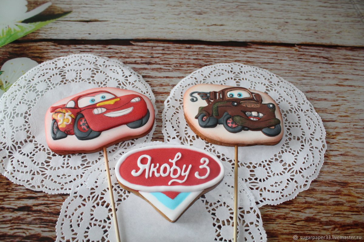 Пряники молния Маквин