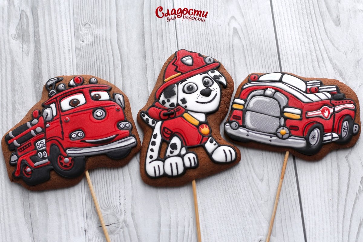 Пряник "машинка"