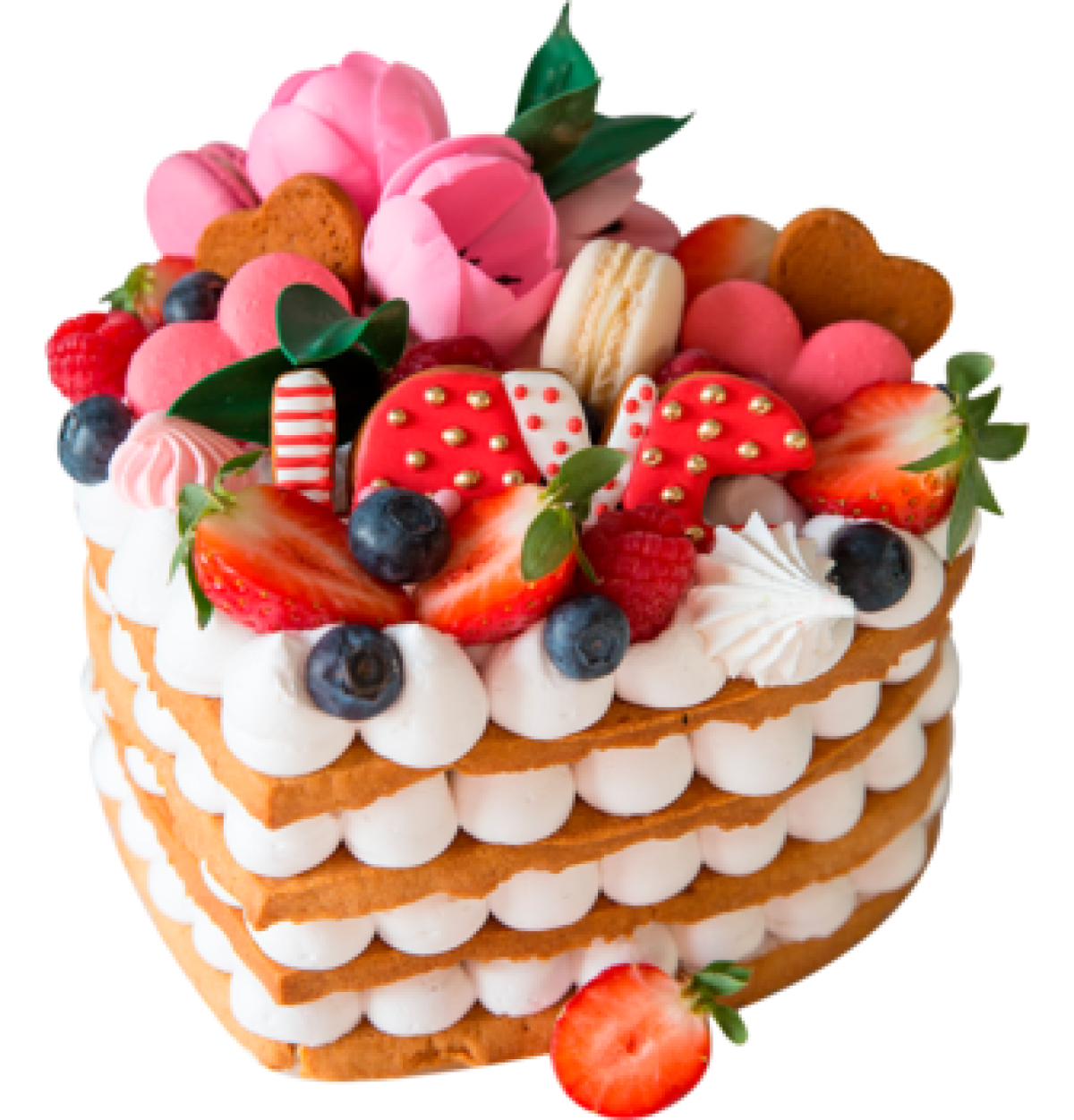 Торт корзинка