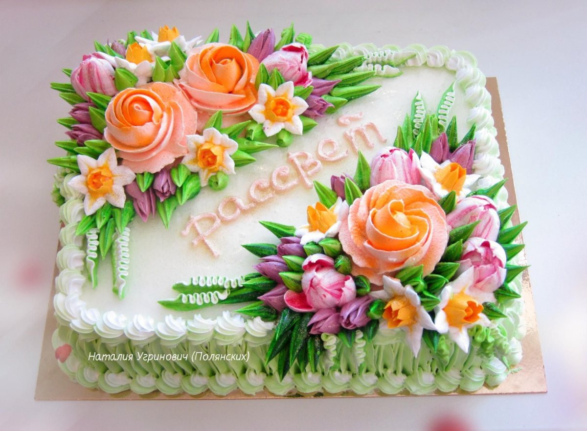 Прямоугольный торт