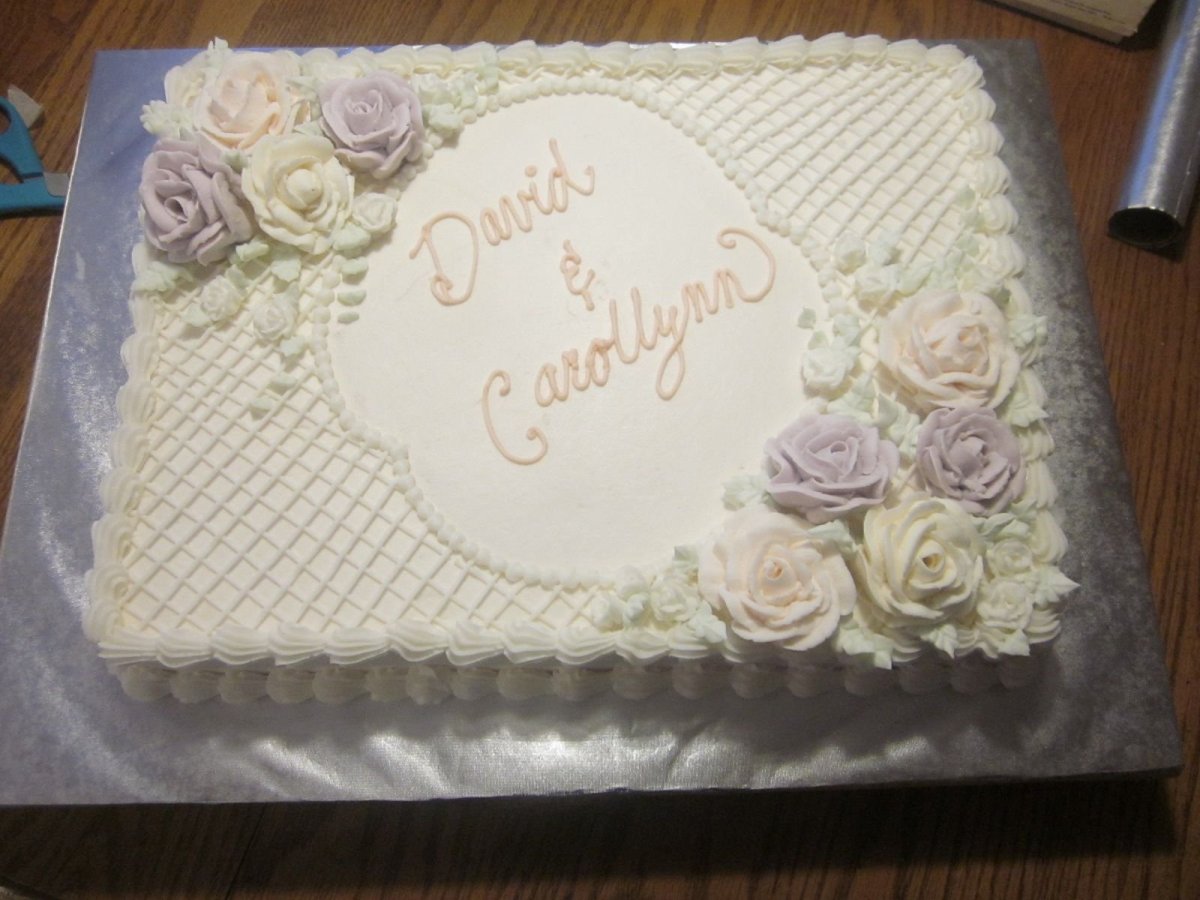 Квадратный торт