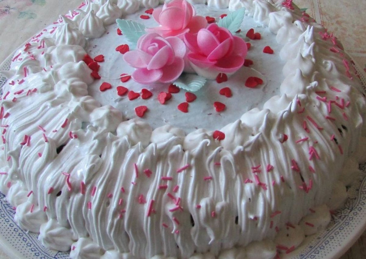 Тарты с белковым кремом