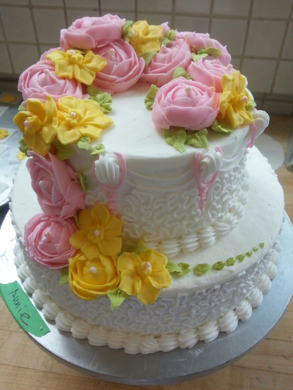 Масляный торт