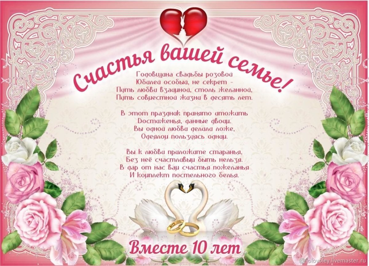 Поздравление родителей на свадьбе