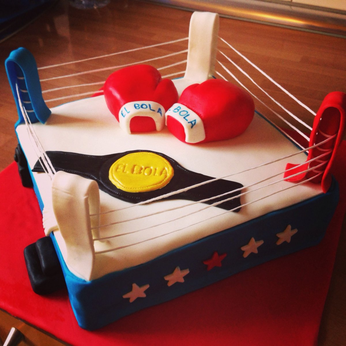 Торт для боксера