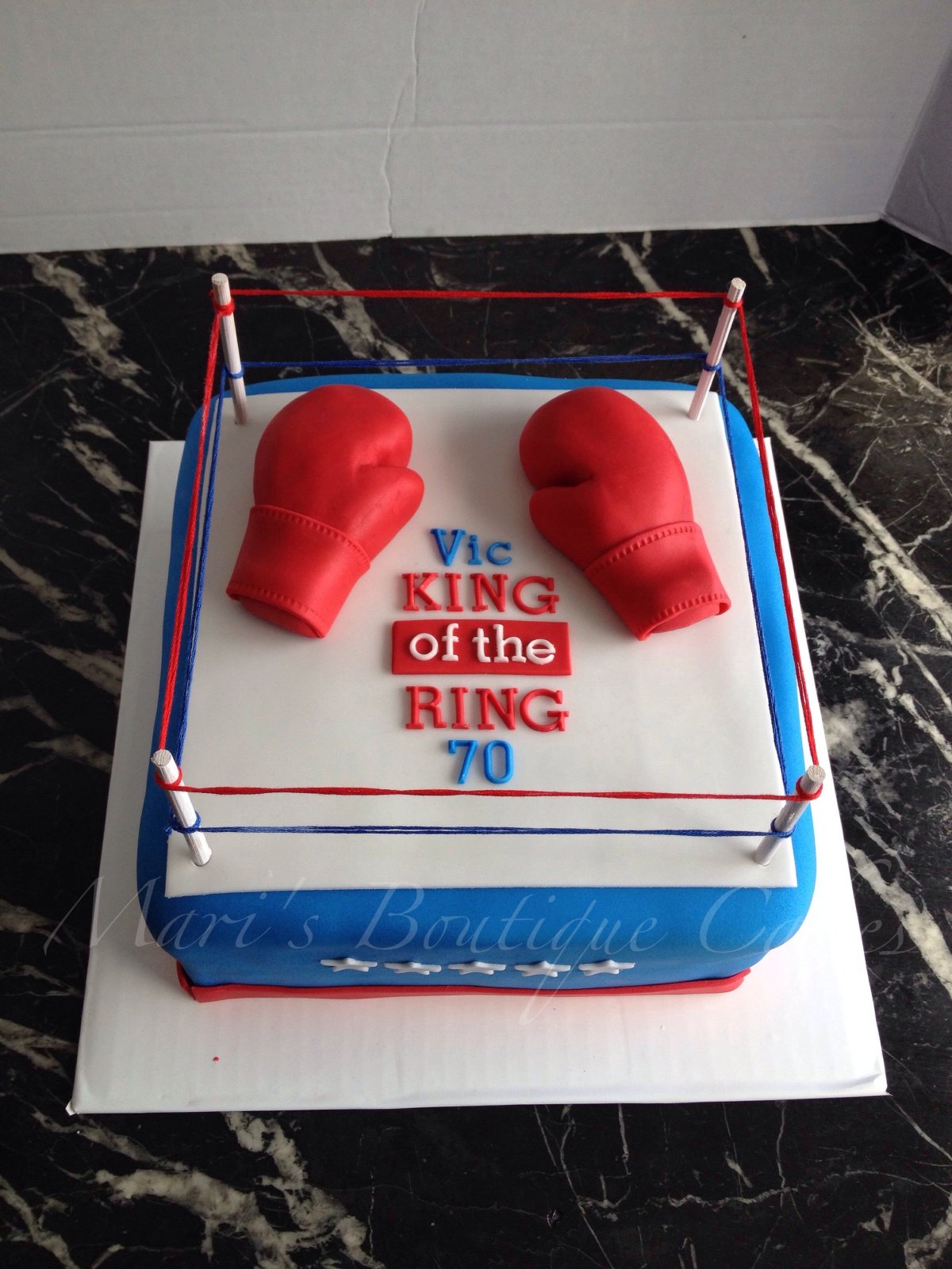 Торт для боксера