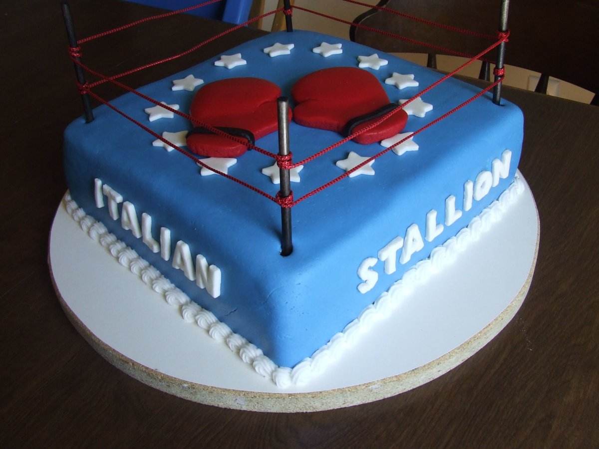 Торт для тренера по боксу