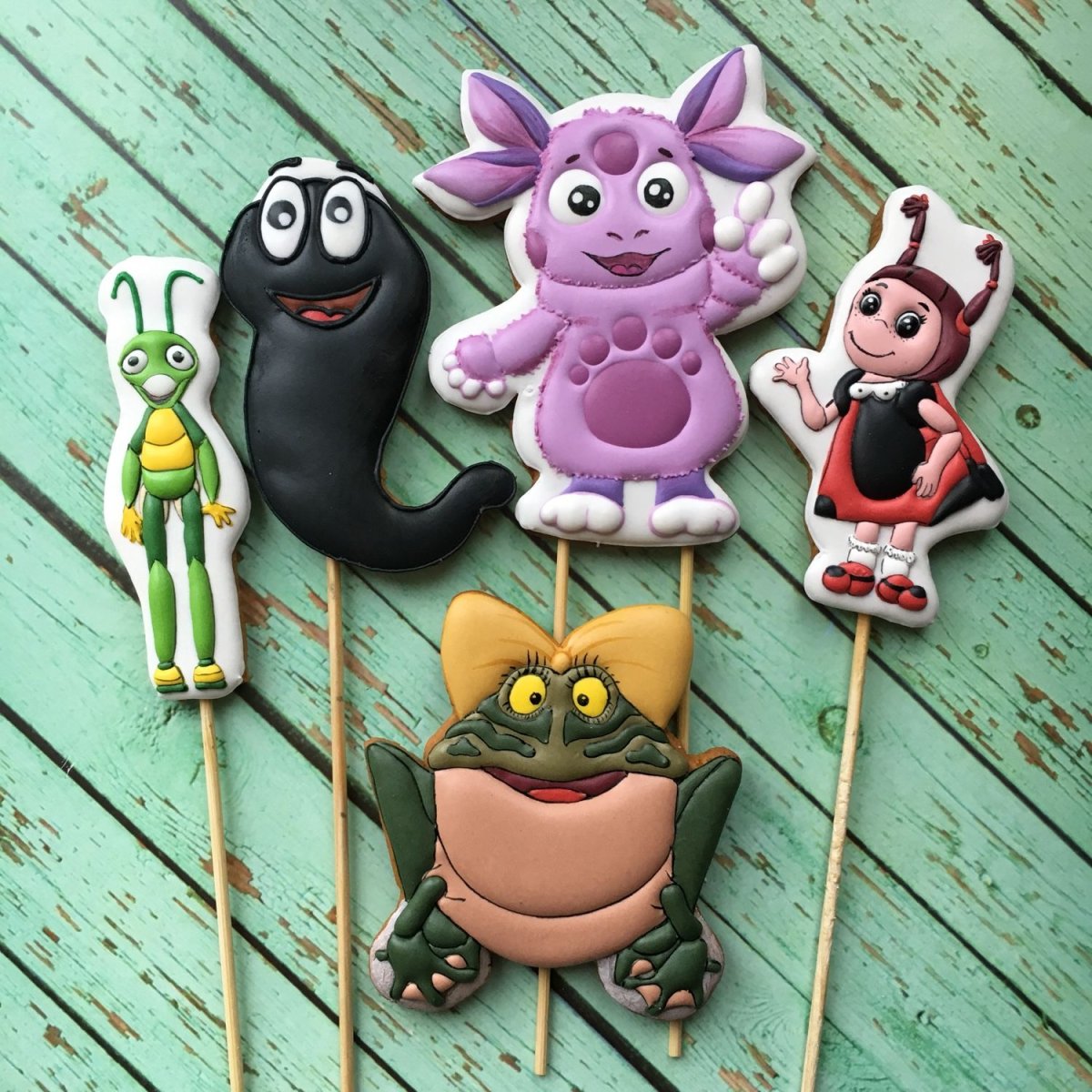 Имбирные пряники Лунтик и его друзья