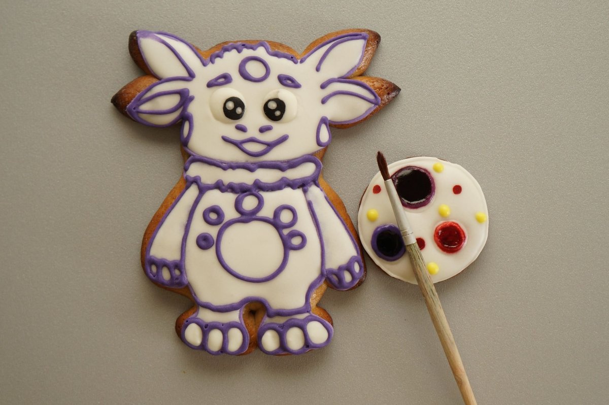 Торт Лунтик двухэтажный