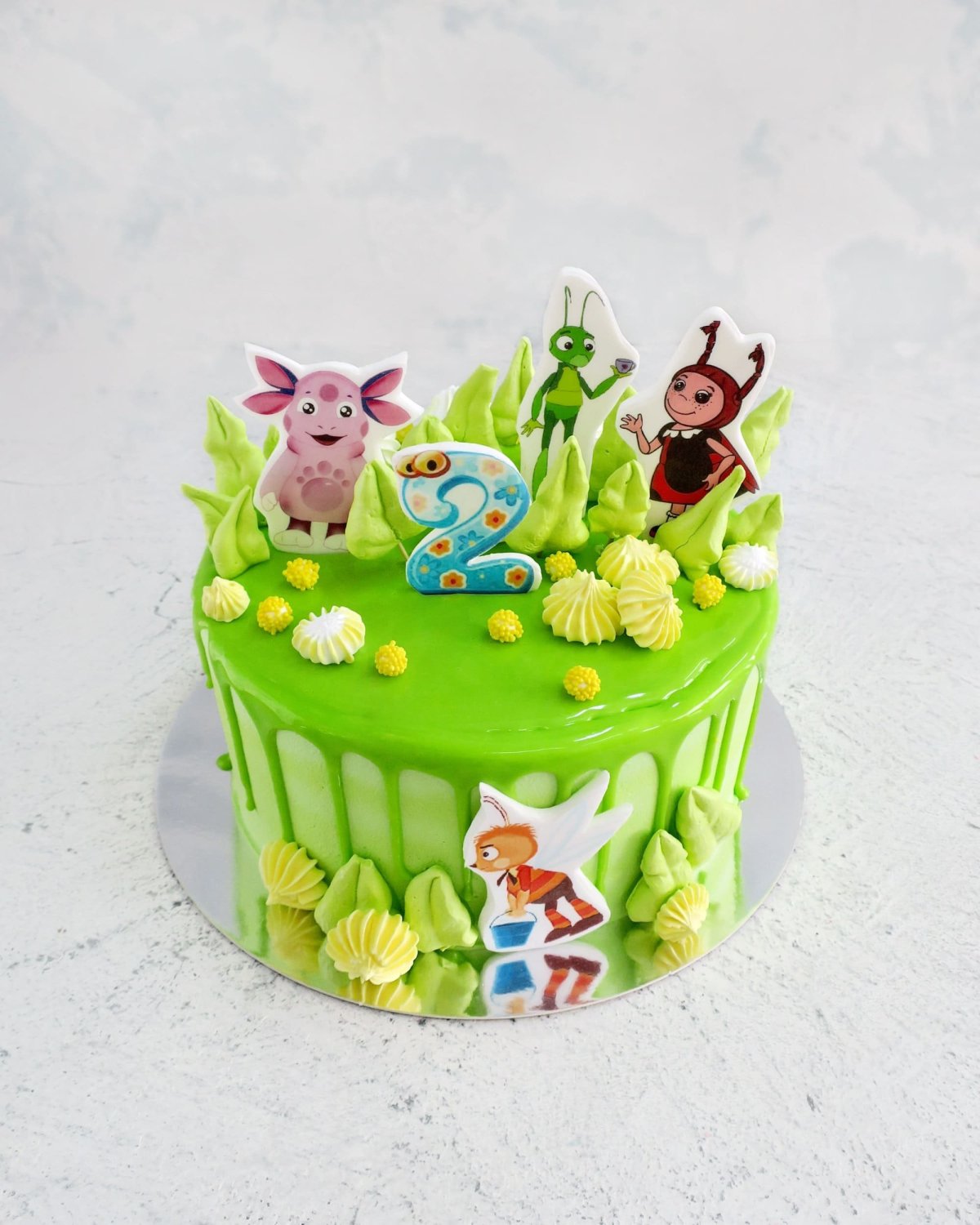 Торт с Лунтиком для девочки