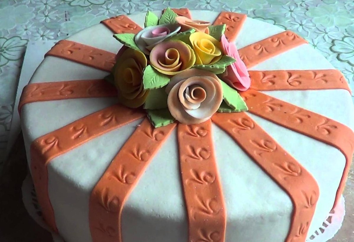 Пастила для украшения торта